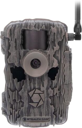 STEALTH CAM Fusion Global 26MP Photo & 720P Video 0.8 Sec Trigger Speed Wireless Remote Hunting Cellular Trail Camera, 32GB SD Card Supported in Saudi Arabia
