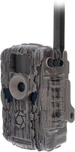 STEALTH CAM Fusion Global 26MP Photo & 720P Video 0.8 Sec Trigger Speed Wireless Remote Hunting Cellular Trail Camera, 32GB SD Card Supported in Saudi Arabia