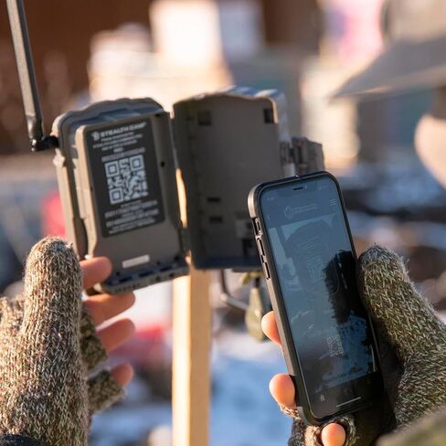 STEALTH CAM Fusion Global 26MP Photo & 720P Video 0.8 Sec Trigger Speed Wireless Remote Hunting Cellular Trail Camera, 32GB SD Card Supported in Saudi Arabia