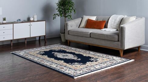 Rugs.com Rabia Collection Rug – 3' x 13' Runner Burgundy Low Rug Perfect for Hallways, Entryways in Saudi Arabia