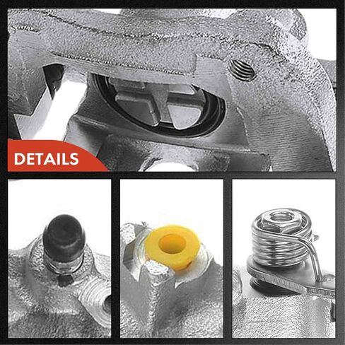A-Premium Disc Brake Caliper Assembly with Bracket Compatible with Select Honda Models - Accord 1991 1992 1993 1994 1995 1996 1997, L4 2.2L, V6 2.7L - Front and Rear Driver and Passenger Side in Saudi Arabia
