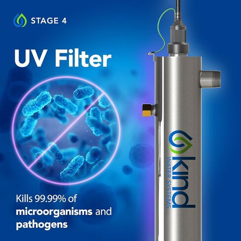 Whole House Salt-Free Water Softener and Filter Combo - High Performing Coconut Shell Carbon Block Filtration - for Homes with Up to 6 Bathrooms - Easy Installation in Saudi Arabia