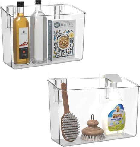 vacane 2 Pack Sticky Hooks for Kitchen, Pantry, Craft Room, Office, Bathroom Organizers in Saudi Arabia