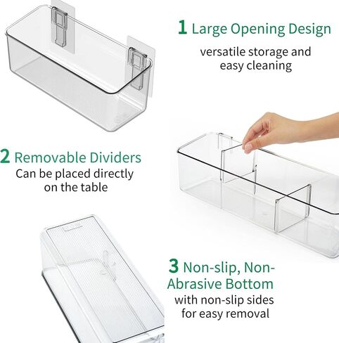 vacane 2 Pack Sticky Hooks for Kitchen, Pantry, Craft Room, Office, Bathroom Organizers in Saudi Arabia