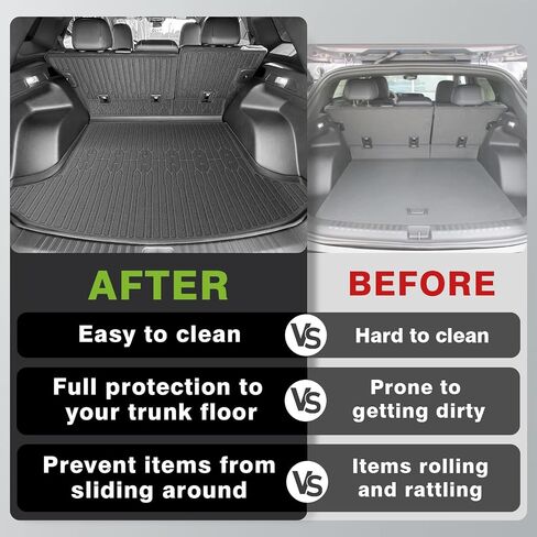 Bestevmod All-Weather Mat Mat Trunk Strunk Protector Protector Cover متوافق مع Chevy Blazer EV 2024 2025 / Honda Prologue 2024 2025 TPE Backseat Mats Cargo Cargo Liner (أغطية المقعد + بطانة جذع) in Saudi Arabia