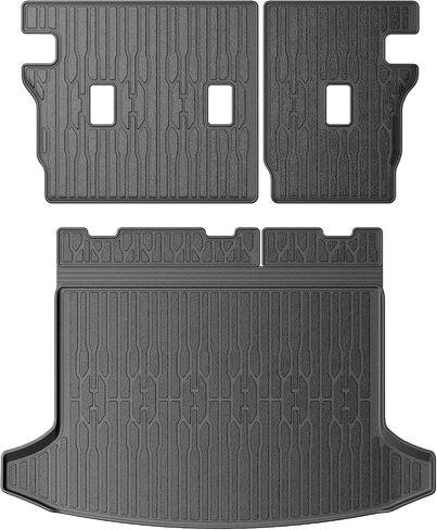 Bestevmod All-Weather Mat Mat Trunk Strunk Protector Protector Cover متوافق مع Chevy Blazer EV 2024 2025 / Honda Prologue 2024 2025 TPE Backseat Mats Cargo Cargo Liner (أغطية المقعد + بطانة جذع) in Saudi Arabia