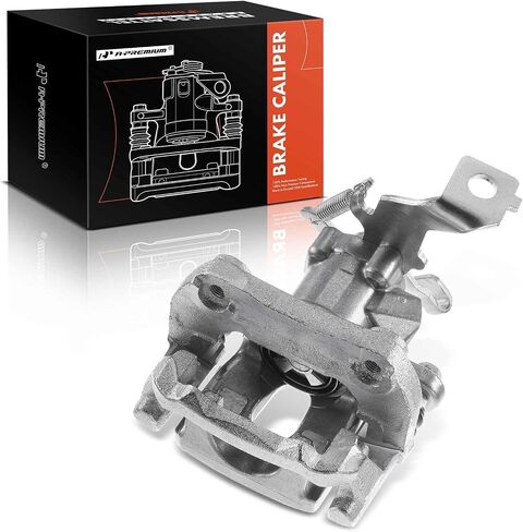 A -Premium Disc -Disc Brake Assembly مع قوس متوافق مع نماذج Scion Select - TC 2011 2012 2013 2015 2015 ، L4 2.5L ، كوبيه - جانب الركاب الأيمن الخلفي in Kuwait
