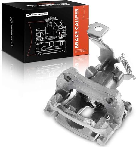 A -Premium Disc -Disc Brake Assembly مع قوس متوافق مع نماذج Scion Select - TC 2011 2012 2013 2015 2015 ، L4 2.5L ، كوبيه - جانب الركاب الأيمن الخلفي in Kuwait
