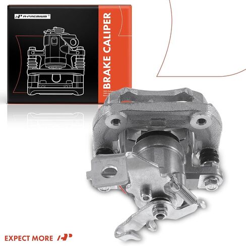 A -Premium Disc -Disc Brake Assembly مع قوس متوافق مع نماذج Scion Select - TC 2011 2012 2013 2015 2015 ، L4 2.5L ، كوبيه - جانب الركاب الأيمن الخلفي in Kuwait