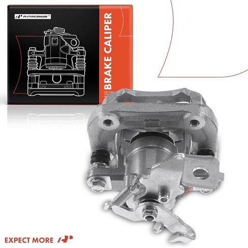 A-Premium Disc Brake Caliper Assembly with Bracket Compatible with Select Scion Models - tC 2011 2012 2013 2014 2015 2016, L4 2.5L, Coupe - Rear Right Passenger Side in Saudi Arabia