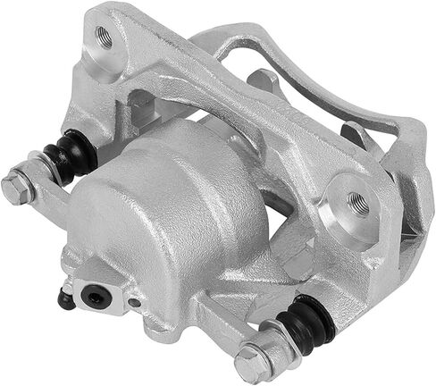 Detroit Axle - 2pc Front Brake Calipers for 97-01 Toyota Camry Lexus ES300, 99-03 Solara 98-04 Avalon Disc Brake Calipers w/Brackets 1998 1999 2000 2001 Replacement Assembly in Saudi Arabia