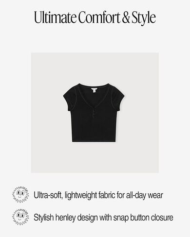 Women's Core Sport Short Sleeve Henley V-Neck Tee in Saudi Arabia