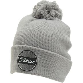 Titleist Boardwalk Pom Pom Golf Beanie White One Size Fits Most in Kuwait