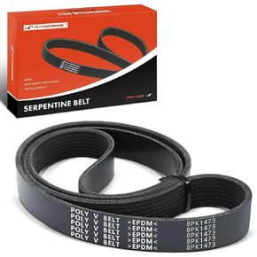 A-Premium Heavy-Duty Serpentine Drive Belt Compatible with Blue Bird, Freightliner, Kenworth, Sterling Truck & Western Star Cars - All American FE, SHL TC2000, Argosy, Cascadia, T2000, SC7000 & More in Saudi Arabia