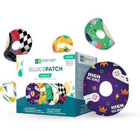 Continuous Glucose Monitors (CGM) Adhesive Patches – Compatible with Dexcom G7, 10+ Day Hold, Waterproof & Hypoallergenic, Cool Patch Designs for Boys, 40 Pack in Saudi Arabia