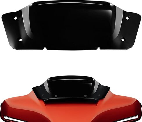 5 "الزجاج الأمامي الزجاج الأمامي الخائن المتوافق مع Harley Davidson Cvo Street Glide Flhxse 2023-2024 ، Glide Flhx 2024-Later ، واضح (رأسي 5" ، أفقي 7 ") in Kuwait