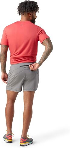Smartwool Men's Active Lined 5" Short Medium Gray Xxl in Saudi Arabia