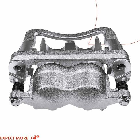 مجموعة الفرجار الفرامل قرص A-premium مع قوس متوافق مع نماذج فورد المختارة-F-350 Super Duty/F-450 Super Duty 2011-2012-جانب الراكب اليمين الأمامي in Saudi Arabia