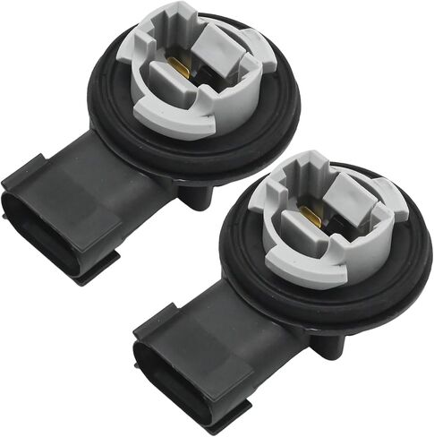 2 PCS Front Turn Signal Light Socket ، استبدال لجيب Wrangler JK JKU 2007 2008 2009 2010 2011 2013 2014 2015 2015 2017 2018 in Saudi Arabia