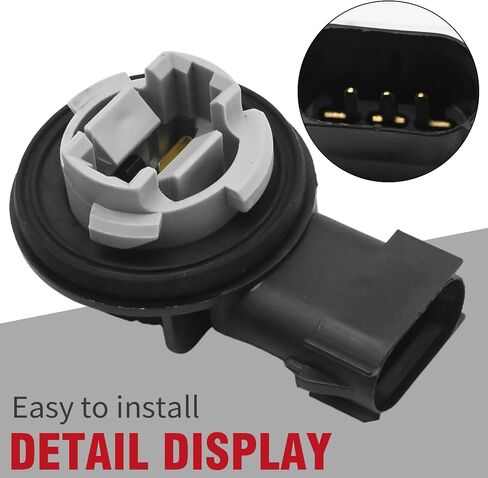 2 PCS Front Turn Signal Light Socket ، استبدال لجيب Wrangler JK JKU 2007 2008 2009 2010 2011 2013 2014 2015 2015 2017 2018 in Saudi Arabia