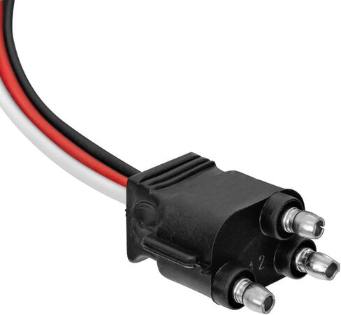 United Pacific 34212P10 3 Wire Pigtain مع 3 Prong Straight Clop - 12 "Lead - مجموعة واحدة (حزمة من 10) in Saudi Arabia