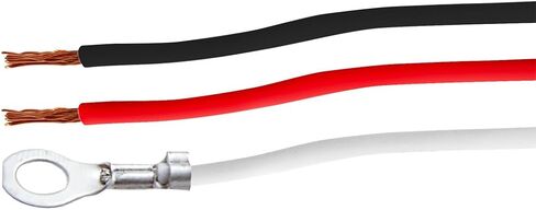 United Pacific 34212P10 3 Wire Pigtain مع 3 Prong Straight Clop - 12 "Lead - مجموعة واحدة (حزمة من 10) in Saudi Arabia