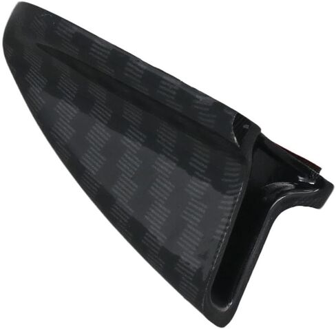 BYOBYO 10Pcs Carbon Fiber Black Car Roof Spoiler,Car Body Spoiler Kit with Self-Adhesive Tapes,Self-Adhesive Roof Wing Exterior Trim Accessory for Car in Saudi Arabia