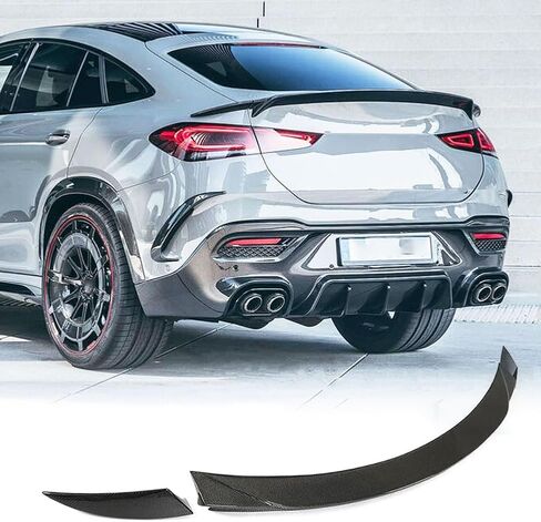 MCARCAR KIT Carbon Fiber Trunk Spoiler for Mercedes-Benz W167 GLE400 GLE450 GLE63 GLE53 AMG 4-Door 2020-2022 Door Auto Rear Boot Lid Highkick Spoiler Wing Lip in Saudi Arabia