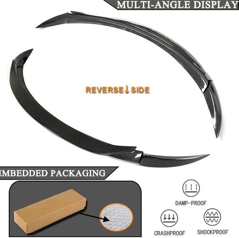MCARCAR KIT Carbon Fiber Trunk Spoiler for Mercedes-Benz W167 GLE400 GLE450 GLE63 GLE53 AMG 4-Door 2020-2022 Door Auto Rear Boot Lid Highkick Spoiler Wing Lip in Saudi Arabia