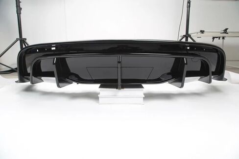 Upgrade Rear Diffuser for Tesla Model Y 2017-2024,Track Style Spoiler (Matte Black) in Kuwait