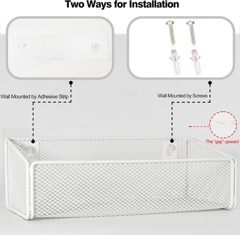 Bathroom Shelf Over Toilet Storage Basket,Toilet Beside Floating Shelf Mesh Metal Wall Mounted Shelves for Home Organization & Decor Essentials,Kitchen/Living Room Shelves (Black) in Kuwait