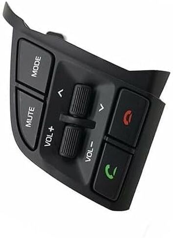 Left Steering Wheel Control Switch Button Compatible with Hyundai Tucson TL 2015 2016 2017 2018 Replace 96710D35004X in Saudi Arabia