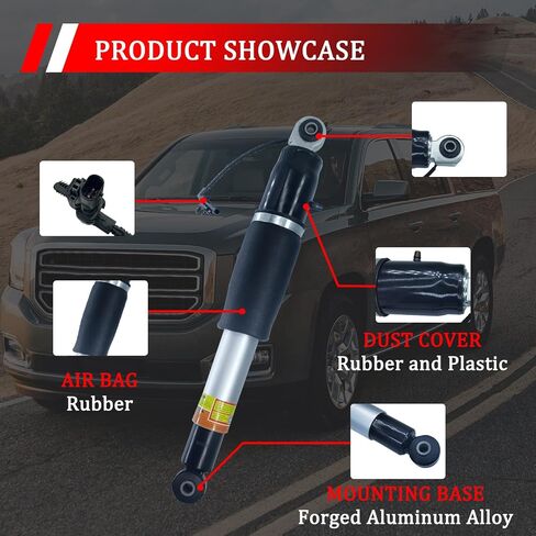 84176675 Pair Rear Air Lift Shock Strut Absorber Compatible with 2015-2020 Chevrolet Suburban Tahoe, Cadillac Escalade ESV, GMC Yukon XL, Replace 23151122 23267007 23290661 in Saudi Arabia
