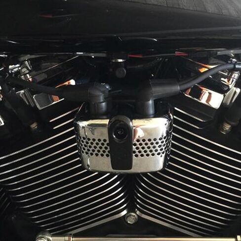 Hdbubalus Coortcycle Coil Cover Cover Cover Cover Cover Cover Fit for Harley Softail Street Bob Breakout Low Rider S Heritage Classic 2018 old All Black in Kuwait