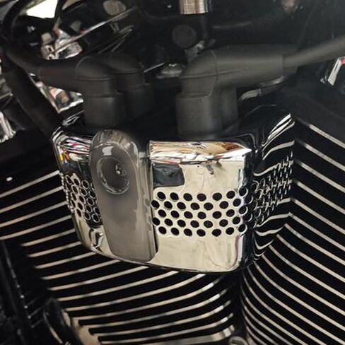 Hdbubalus Coortcycle Coil Cover Cover Cover Cover Cover Cover Fit for Harley Softail Street Bob Breakout Low Rider S Heritage Classic 2018 old All Black in Kuwait