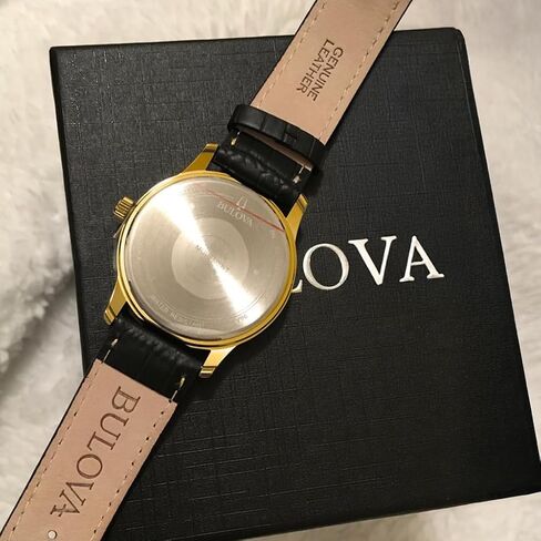 New Men's Gold Finished Bulova Masonic Blue Lodge Watch in Saudi Arabia