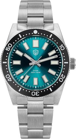 الساعات VH31 Quartz ، WD1965 62MAS Dive Watch 38mm مقببة من الياقوت الكريستال Wristwatch 200m ساعات مقاومة للماء in Kuwait