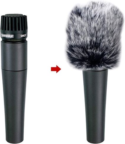 مرشح بوب متوافق مع Shure BETA 87A - أغطية إسفنجية للميكروفون لـ BETA 87C، SM87A، SM86، SM85 Mic مثل A85WS من YOUSHARES (قطعتان) in Kuwait