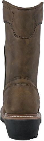 HOSS Aspen Logger Men's Composite Toe Electrical Hazard Puncture-Resisting Waterproof Pull-on Boot in Saudi Arabia