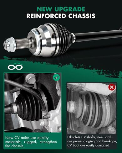SCITOO Front Right Passenger Side CV Axle Shaft Assembly Fit for Acura MDX,for Honda Odyssey,for Honda Passport,for Honda Pilot 3.5L in Saudi Arabia