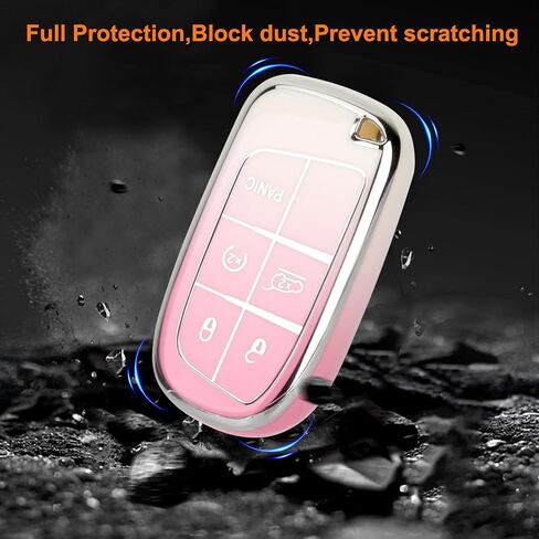 مفتاح FOB تغطية ， مفاتيح TPU 5 ناعمة تغطية مفاتيح قذيفة السيارة لشيفي ماليبو الإعتدال TAX CAMARO Blazer Traverse Trailblazer in Kuwait