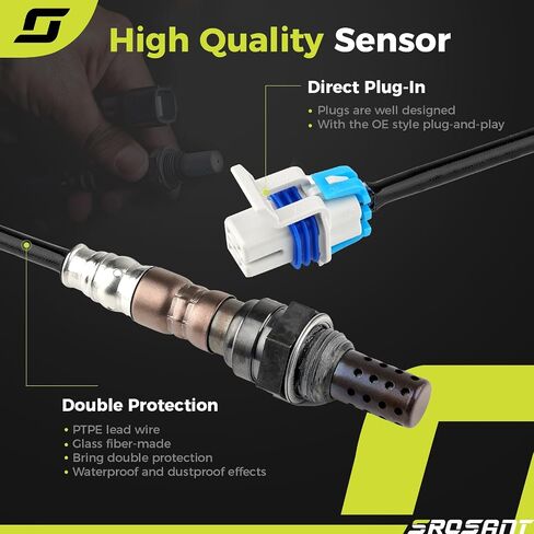 234-4668 234-4256 Oxygen O2 Sensor Upstream and Downstream Compatible with Chevy Avalanche Suburban Silverado 1500 2500 3500HD Tahoe, Replacement for GMC Sierra Yukon XL 2008-2012 4.8 5.3 6.0 6.2L in Saudi Arabia