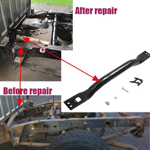 دعم خزان الوقود الأمامي متوافق مع 1996-2016 Chevy Silverado & GMC Sierra 1500 2500 3500 CAB العادية-بديل متين لدعم الإطار الصدأ أو التالف in Kuwait