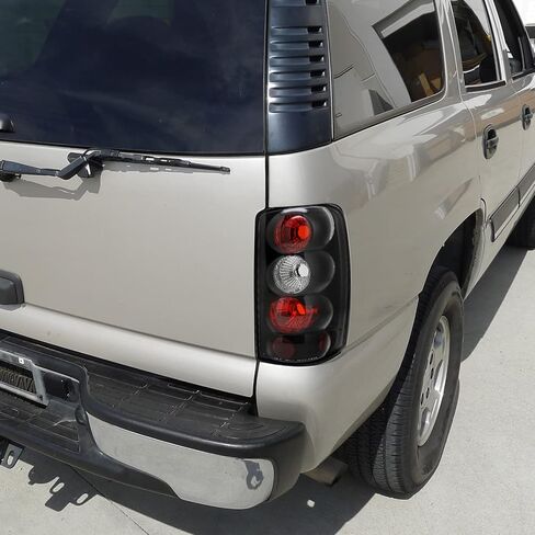 مواصفات توليف الأضواء الزنجرة الكروم العدسة واضحة التوافق مع 2000-2006 CHEVY/GMC Suburban ، Chevy Tahoe ، GMC Yukon/Denali/XL ، مجموعة اليسار + الزوج الأيمن in Saudi Arabia