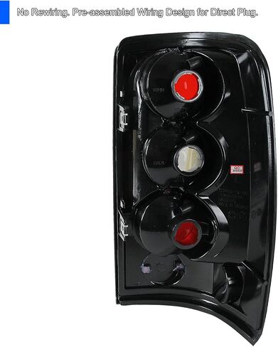 مواصفات توليف الأضواء الزنجرة الكروم العدسة واضحة التوافق مع 2000-2006 CHEVY/GMC Suburban ، Chevy Tahoe ، GMC Yukon/Denali/XL ، مجموعة اليسار + الزوج الأيمن in Saudi Arabia