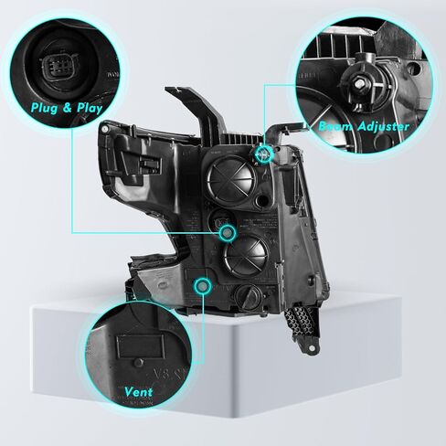 مجموعة LED DRL Tail Light Assembly متوافقة مع 2015 2016 2017 2018 2019 2020 Chevy Tahoe Suburban Leachs الخلفية الخفيفة in Saudi Arabia