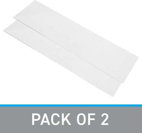 SSWBasics Tempered Glass Shelf - Set of 2, 10" x 36" x 3/16" - Stylish & Sturdy Floating Shelves in Saudi Arabia
