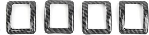 Linskip Door Lock يتوافق مع Chevy Avalanche Suburban Tahoe Silverado & GMC Yukon Sierra 2007-2013 ، Trik Marker Door Triker ، الملحقات الداخلية (الكربون الأسود ، 4 مساءً) in Saudi Arabia