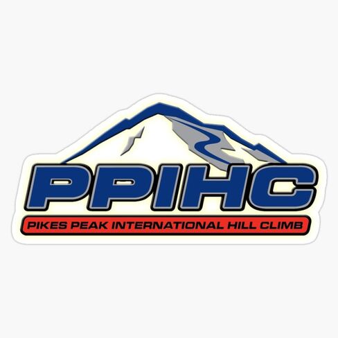 Pikes Peak International Hill Climb (Race To The Clouds) Sticker Bumper Sticker Vinyl Decal 5" in Saudi Arabia