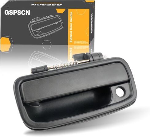 GSPSCN Front Driver & Passenger Exterior Door Handle Replacement for 1995-2004 Toyota Tacoma – Smooth Black – Direct OEM Fit 69220-35020, 69210-35020，91318,91319 – Durable, Easy Install in Kuwait